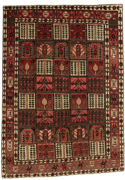 Bakhtiari Персийски връзван килим 283x202