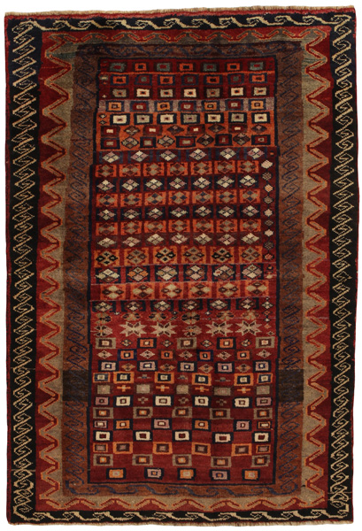 Lori - Bakhtiari Персийски връзван килим 187x128