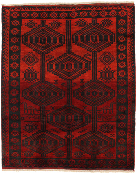 Lori - Bakhtiari Персийски връзван килим 220x176