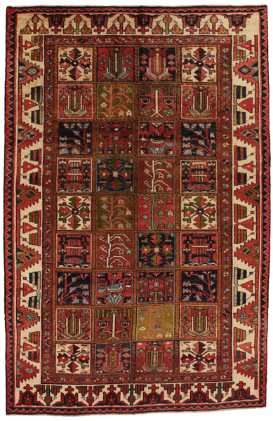 Bakhtiari Персийски връзван килим 292x189