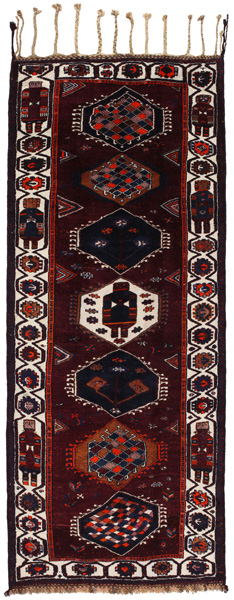Bakhtiari - Qashqai Персийски връзван килим 422x165