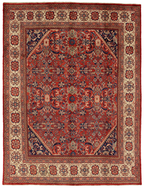 Sultanabad - Sarouk Персийски връзван килим 392x306