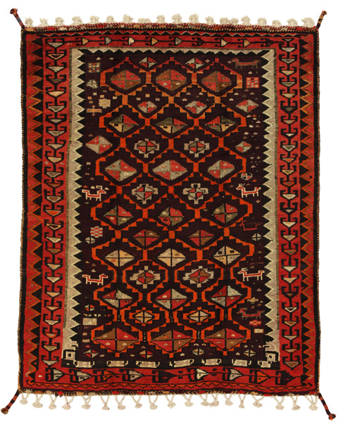Lori - Bakhtiari Персийски връзван килим 187x152
