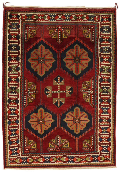 Bakhtiari Персийски връзван килим 222x155