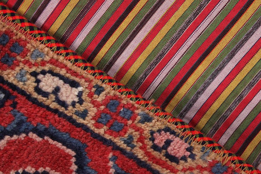 Patchwork Персийски връзван килим 209x149 - Снимка 4