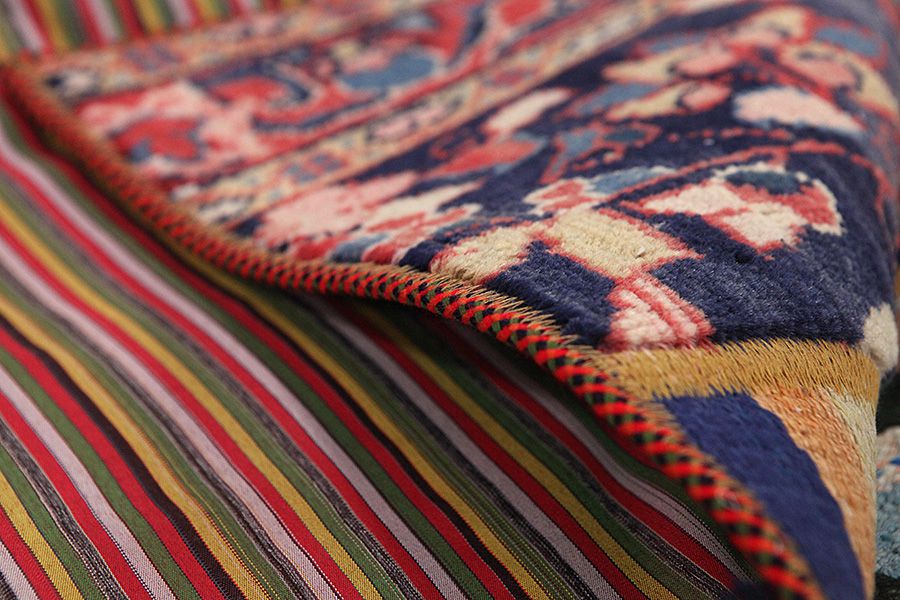 Patchwork Персийски връзван килим 209x149 - Снимка 7