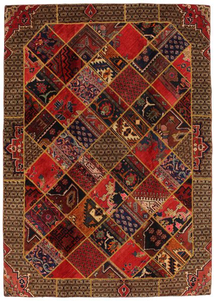 Patchwork Персийски връзван килим 300x213