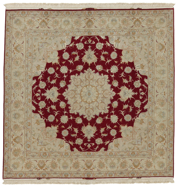 Tabriz Персийски връзван килим 200x203