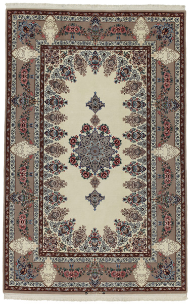 Isfahan Персийски връзван килим 237x152