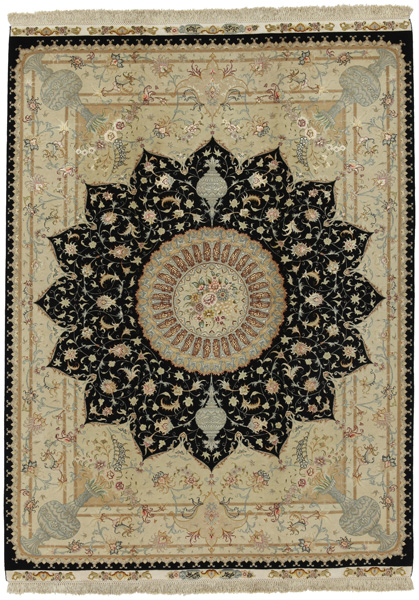 Tabriz Персийски връзван килим 227x173