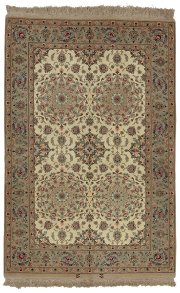 Isfahan Персийски връзван килим 164x108