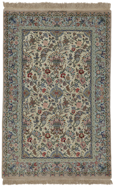 Isfahan Персийски връзван килим 197x128