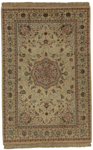Isfahan Персийски връзван килим 220x145