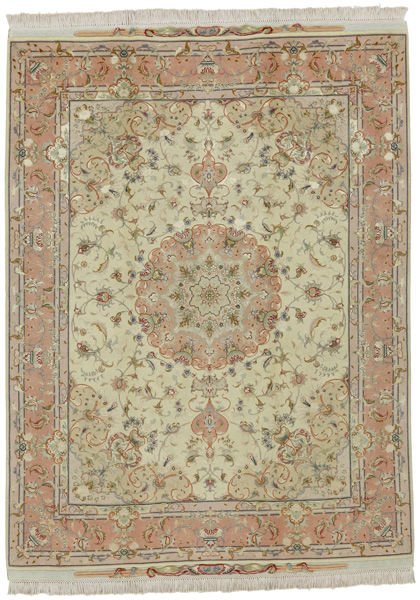 Tabriz Персийски връзван килим 195x150