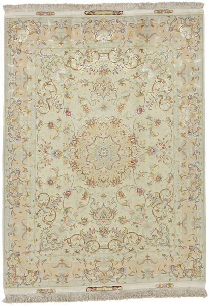 Tabriz Персийски връзван килим 201x152