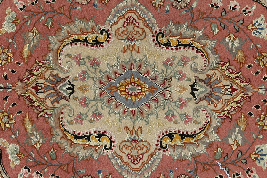 Tabriz Персийски връзван килим 206x150 - Снимка 12