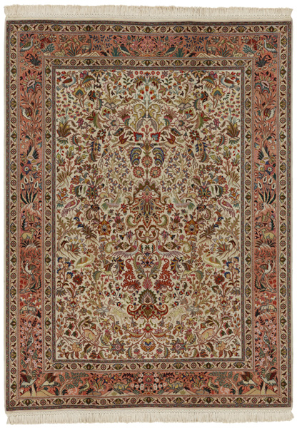 Tabriz Персийски връзван килим 206x153