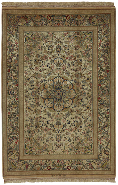 Isfahan Персийски връзван килим 222x148