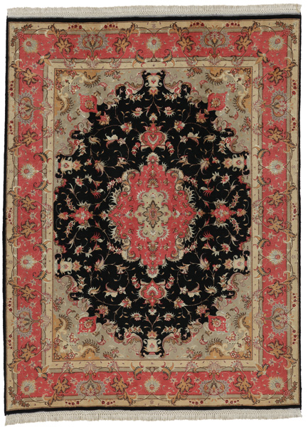 Tabriz Персийски връзван килим 201x152