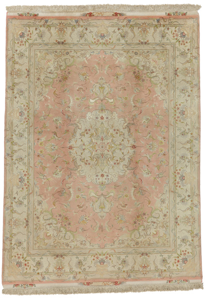 Tabriz Персийски връзван килим 202x150