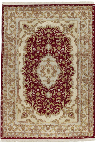 Tabriz Персийски връзван килим 355x247