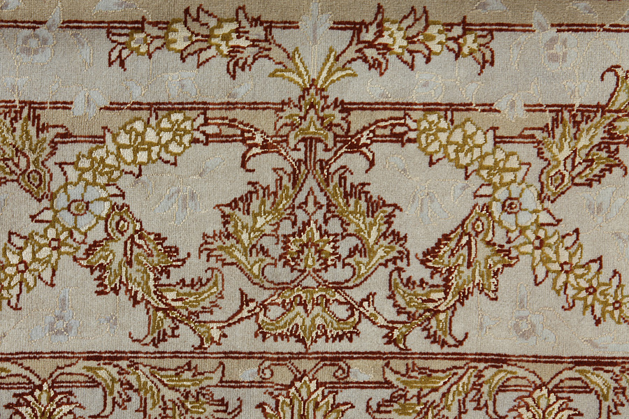 Tabriz Персийски връзван килим 355x247 - Снимка 10
