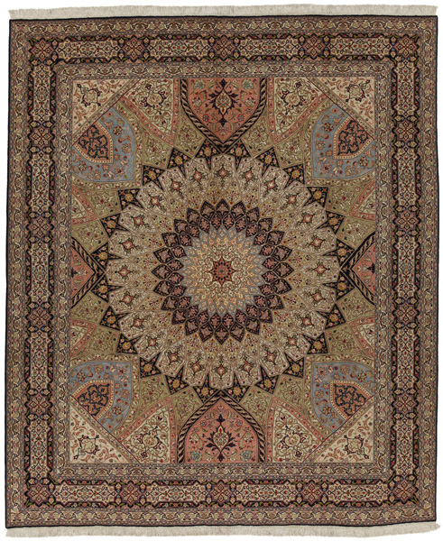 Tabriz Персийски връзван килим 300x253