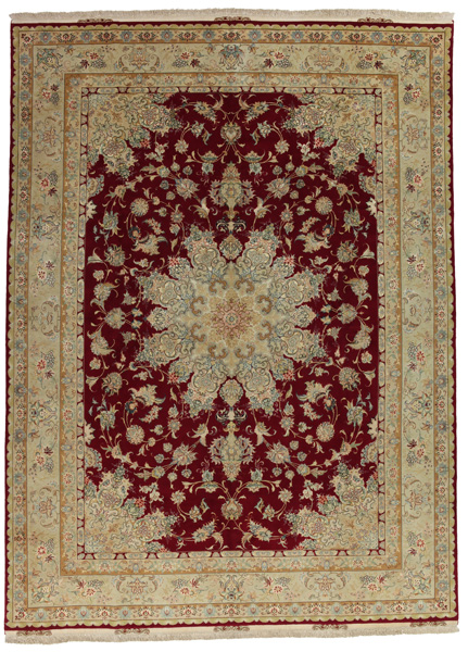 Tabriz Персийски връзван килим 400x295
