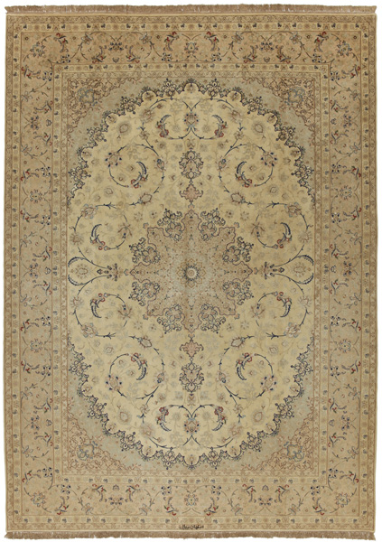 Isfahan Персийски връзван килим 353x253