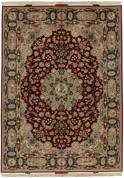 Tabriz Персийски връзван килим 340x247