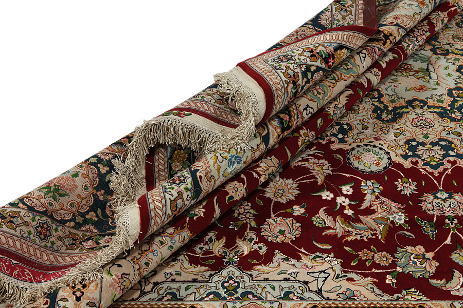 Tabriz Персийски връзван килим 340x247 - Снимка 18