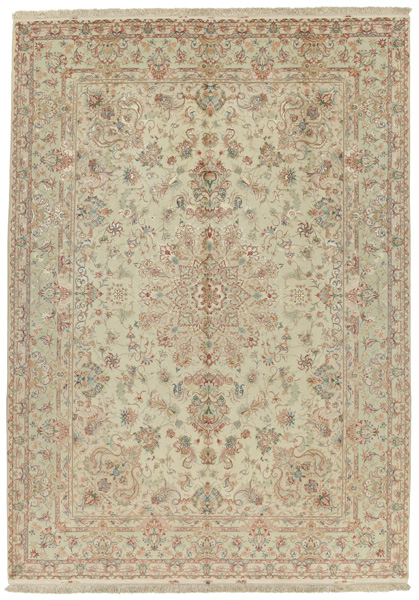 Tabriz Персийски връзван килим 344x245
