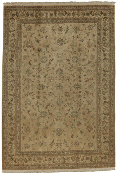 Tabriz Персийски връзван килим 295x202