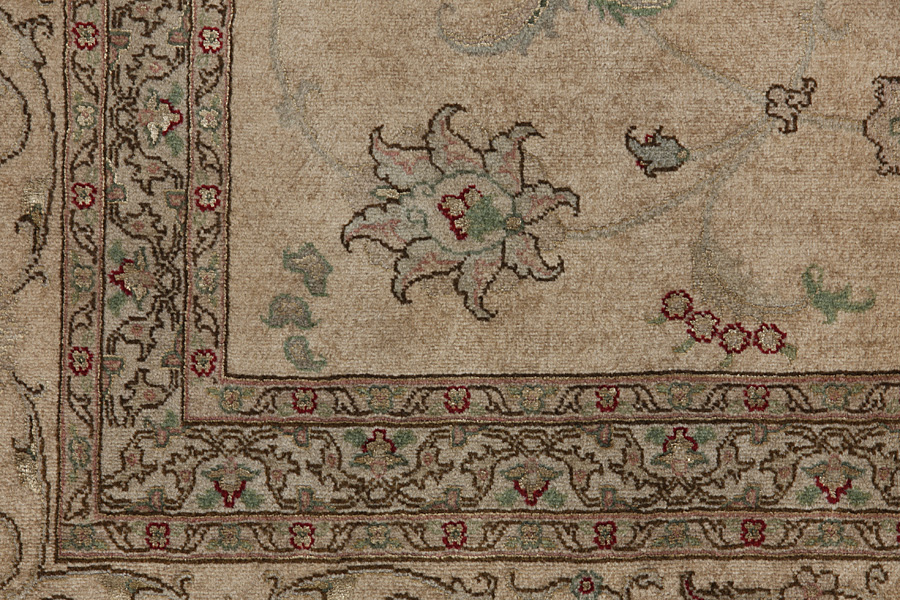 Tabriz Персийски връзван килим 295x202 - Снимка 7