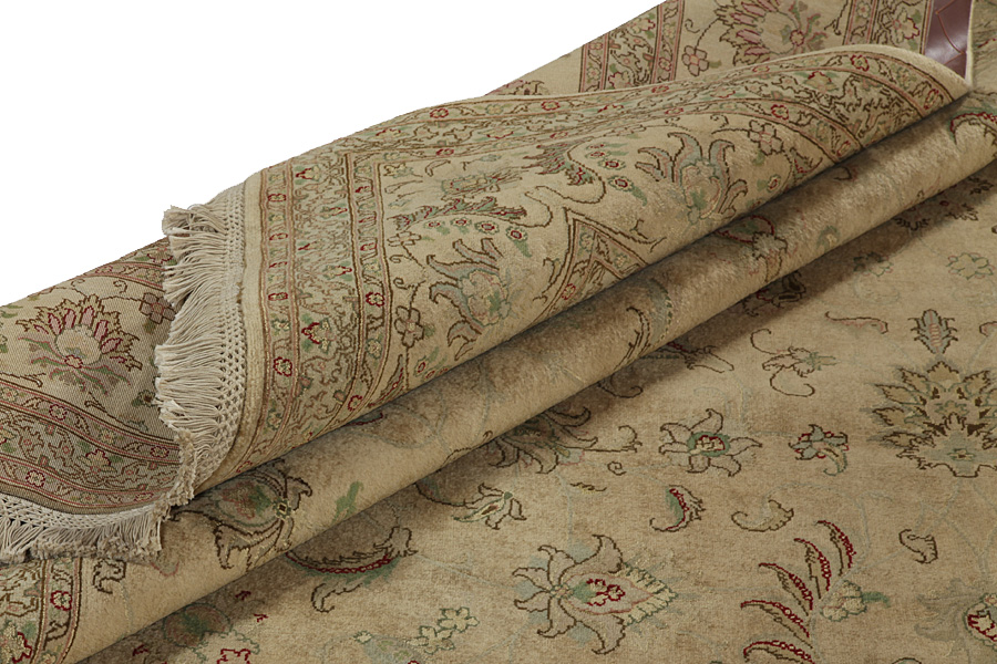 Tabriz Персийски връзван килим 295x202 - Снимка 11