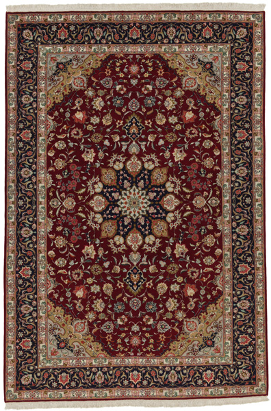 Tabriz Персийски връзван килим 300x201