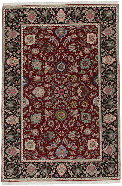 Tabriz Персийски връзван килим 297x198