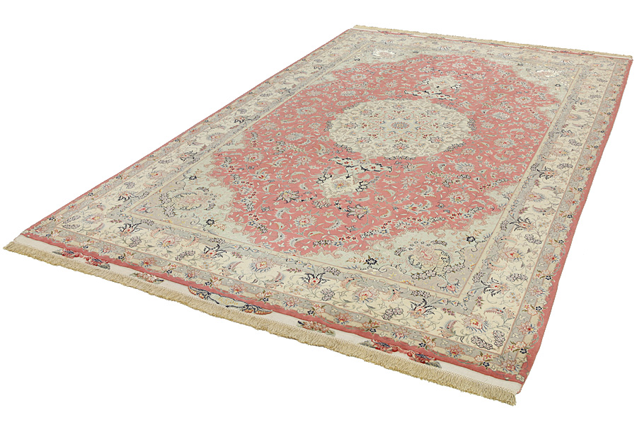 Tabriz Персийски връзван килим 317x203 - Снимка 2