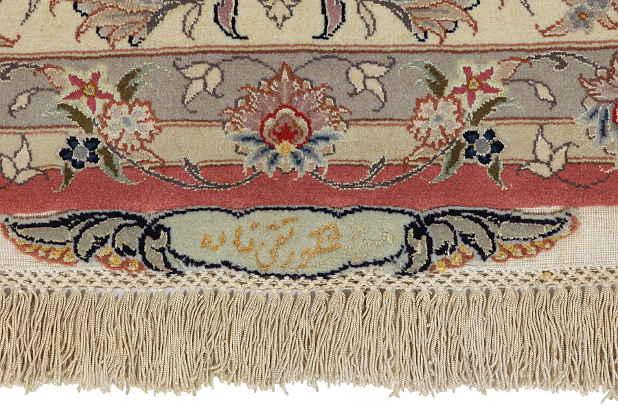 Tabriz Персийски връзван килим 317x203 - Снимка 5
