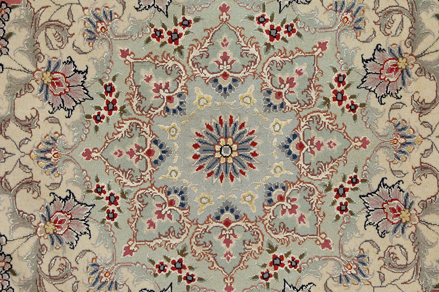 Tabriz Персийски връзван килим 317x203 - Снимка 9