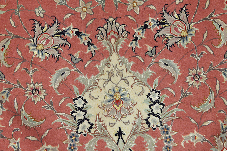 Tabriz Персийски връзван килим 317x203 - Снимка 11