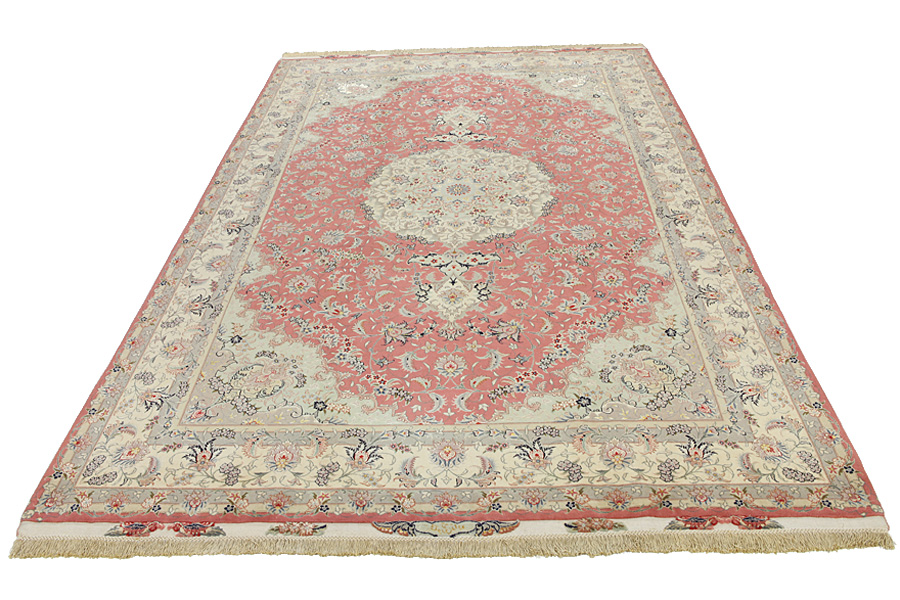 Tabriz Персийски връзван килим 317x203 - Снимка 12