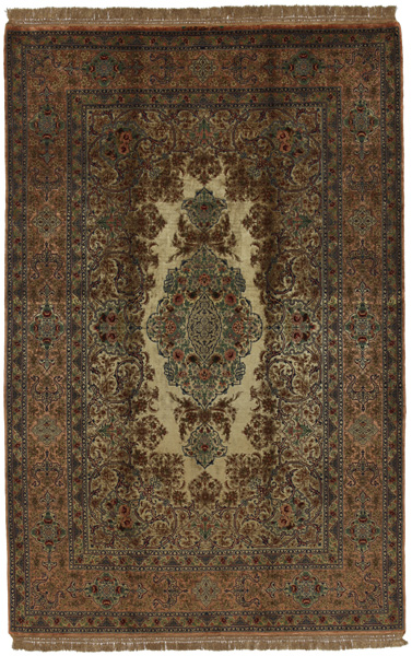 Isfahan Персийски връзван килим 307x202