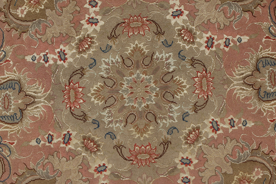 Tabriz Персийски връзван килим 300x195 - Снимка 10