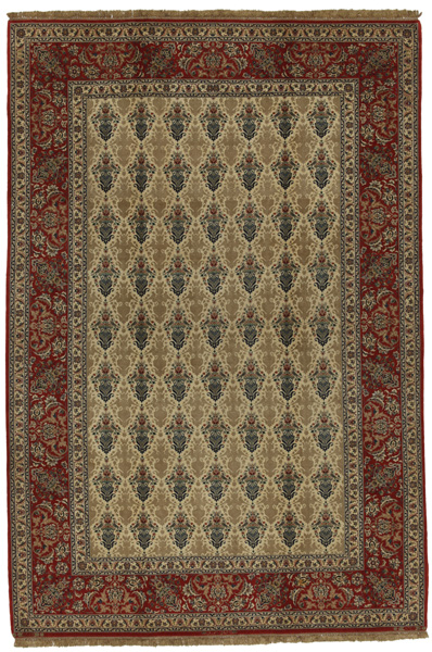 Isfahan Персийски връзван килим 292x198
