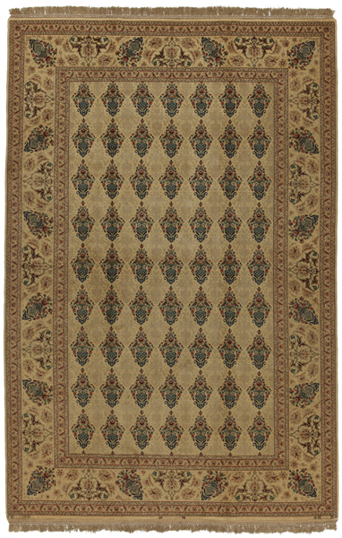 Isfahan Персийски връзван килим 300x198