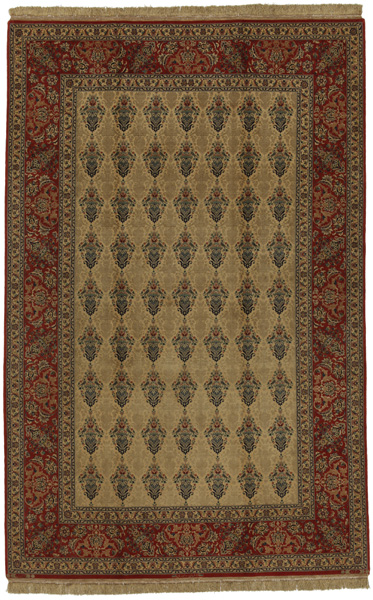 Isfahan Персийски връзван килим 296x191