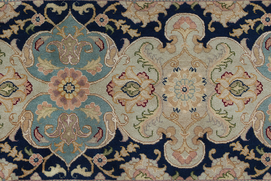 Tabriz Персийски връзван килим 542x344 - Снимка 12