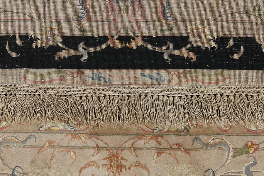 Tabriz Персийски връзван килим 402x298 - Снимка 15