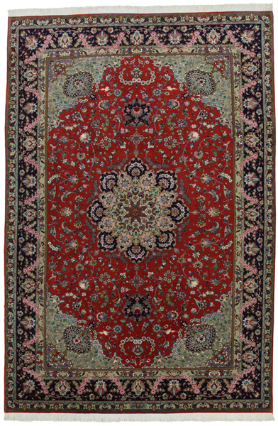 Tabriz Персийски връзван килим 305x205